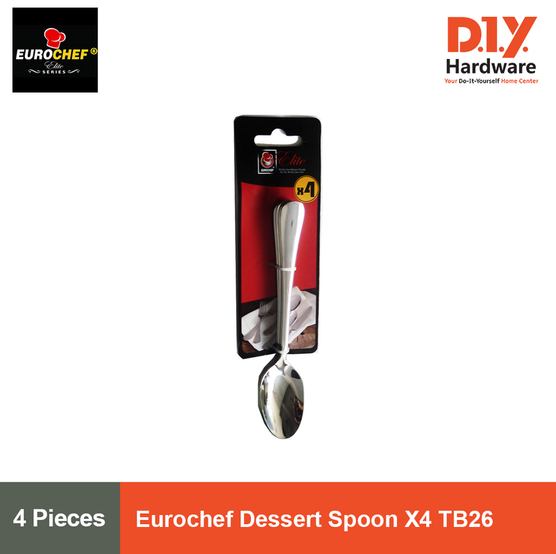 Eurochef Dessert Cutleries Spoon | Fork 4 pcs