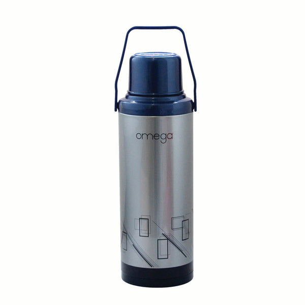 Omega Kingsley Blue Vacuum Flask 2.2 Liters Mt