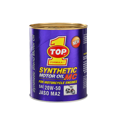 Top1 Synthetic 4T Motor Oil 20W 50 800ml / 1 Liter