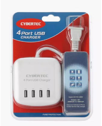 Cybertec 4 Port Usb Charger