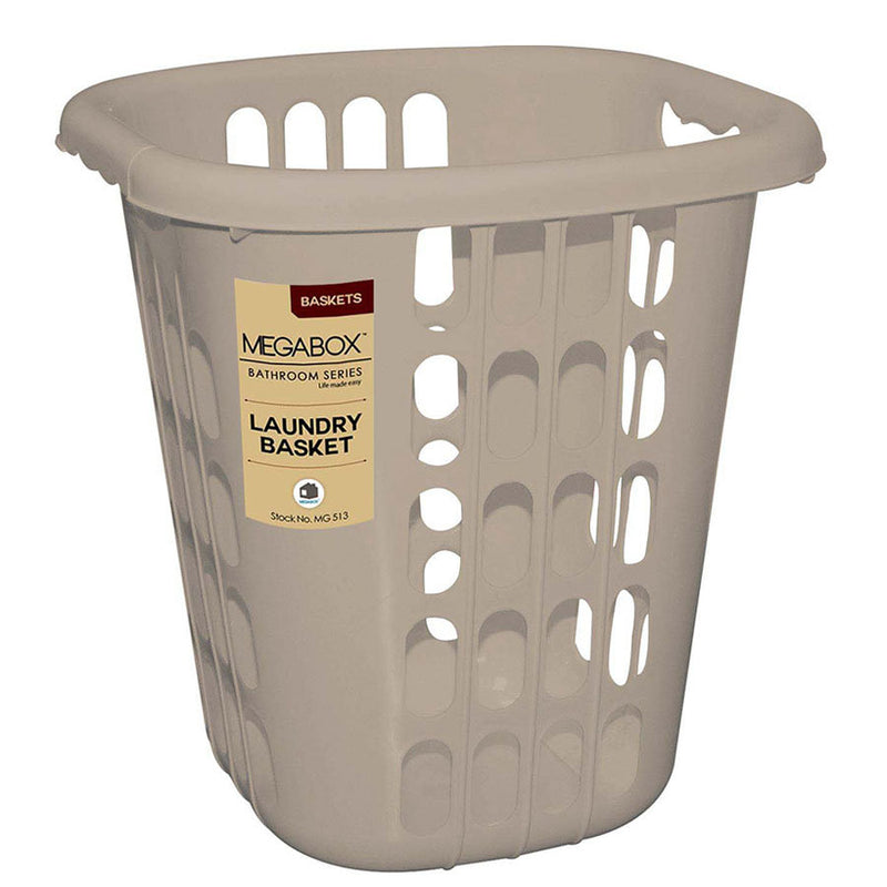 Megabox Laundry Basket W/O Handle Gray Mg-513