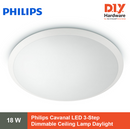 Philips Cavanal LED 3-Step Dimmable Ceiling Lamp Daylight 18 Watts