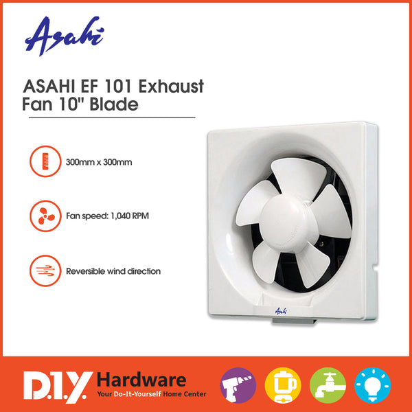Asahi by DIY Hardware Exhaust Fan 10" Ef-101