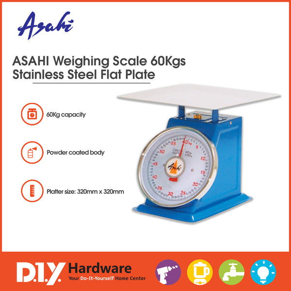 Asahi by DIY Hardware Weighing Scale 60Kg Fs 600