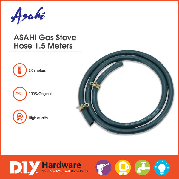 Asahi by DIY Hardware Gas Stove Hose 1.5M