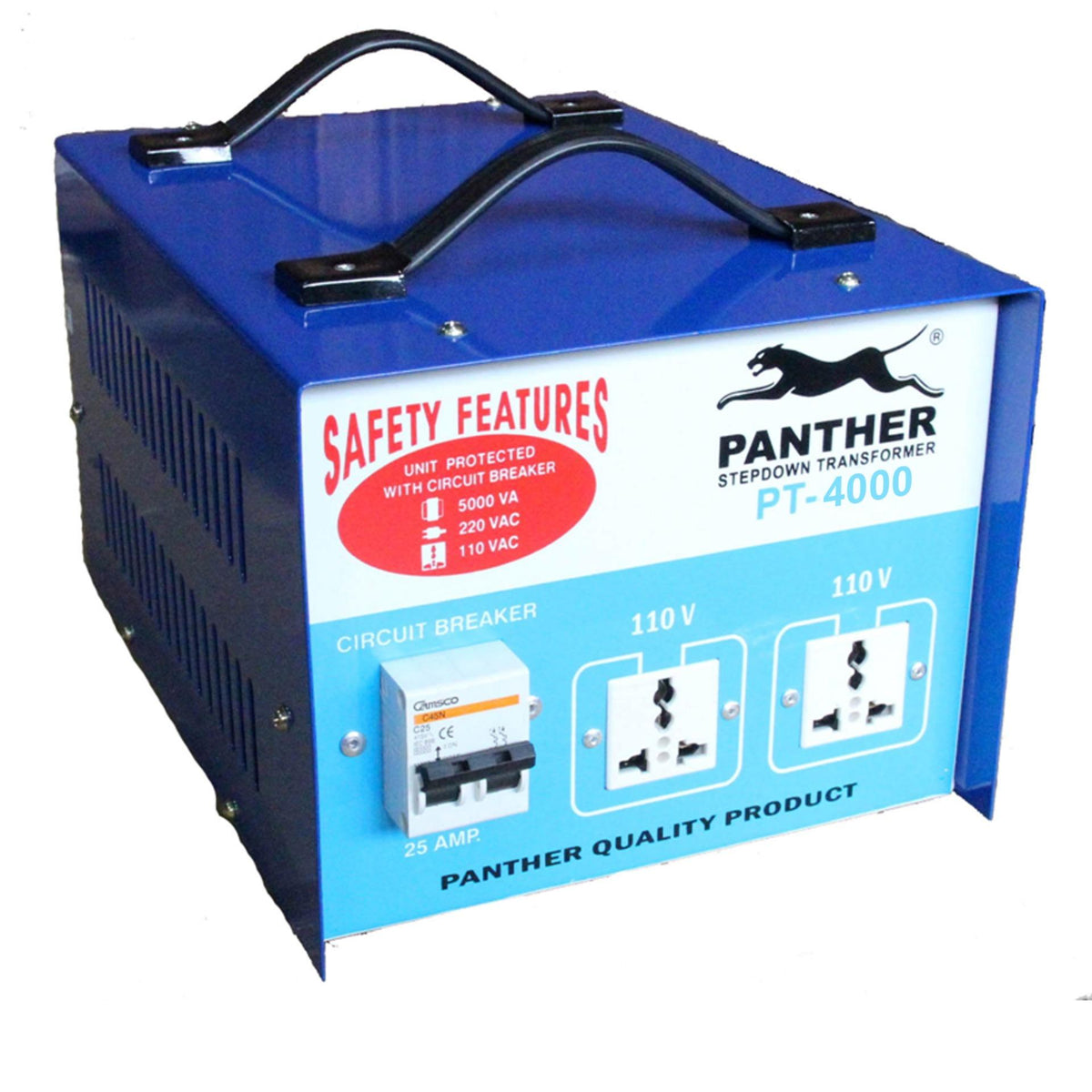 Buy Panther AVR Transformer Box 4000W PT4000 Online - DIY Hardware
