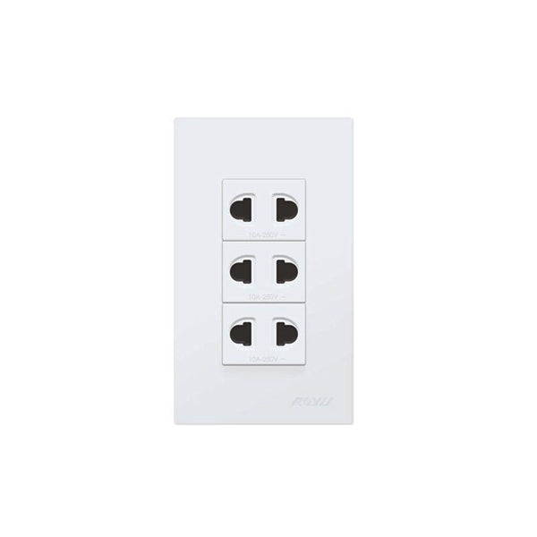 Royu Wd 3 Gang Outlet Wd115