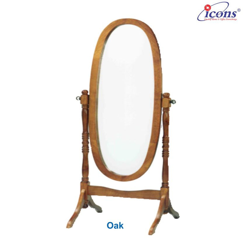 Icons Body Mirror Oak