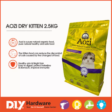 Aozi Dry Kitten 2.5kg DIYH ONLINE EXCLUSIVE