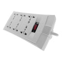 OMNI UNIVERSAL EXTENSION CORD 6GANG WEU106PK  BAS - DIY Hardware Online