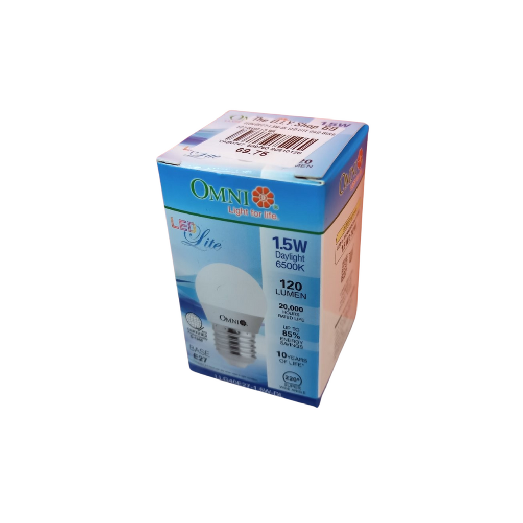 Ampoule E27 60W Opale - 45mm, 240V, Pour Petites Lampes De Table Ou Suspensions - 9