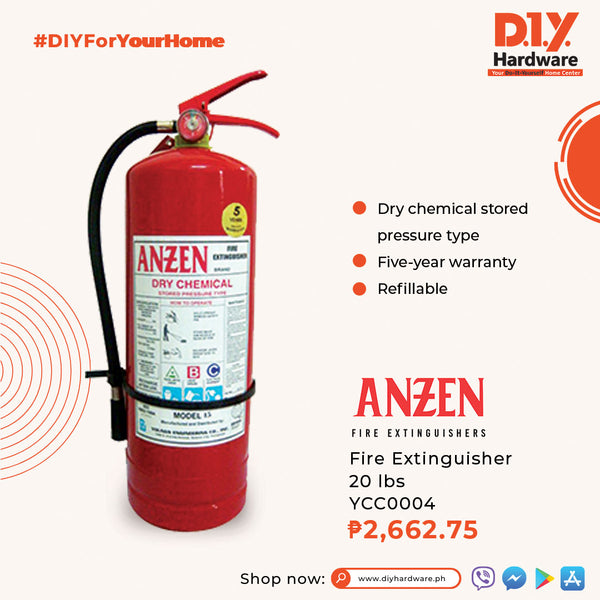Anzen Fire Extinguisher 20 Lbs