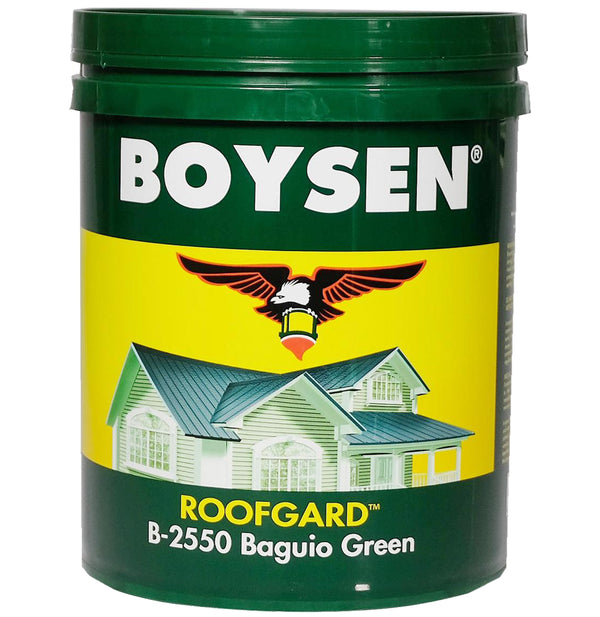 Boysen Paint 16 Liters Baguio Green Roof Guard