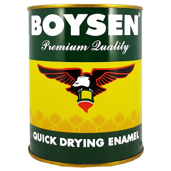 Boysen Paint 1 Liter Dark Green Quick Dry Enamel B-651