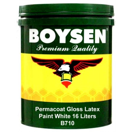Boysen Paint 16 Liters White Permacoat Gloss B-710
